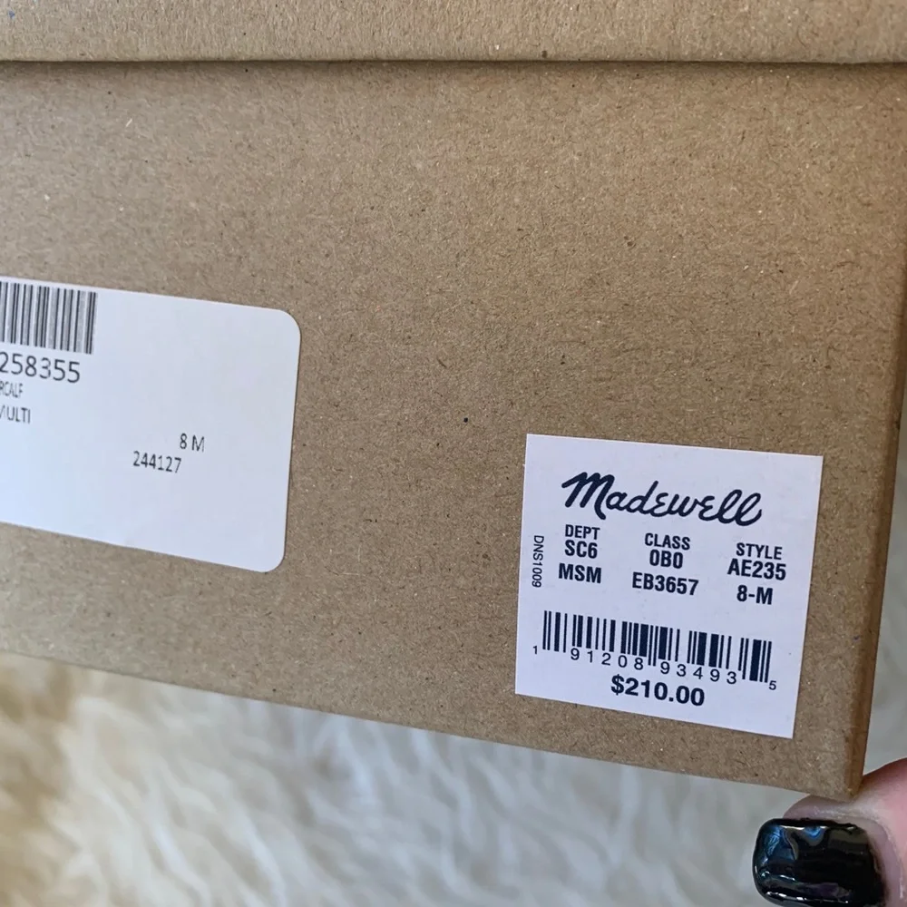 Madewell The Amalia Zip Boot in Leopard Calf Hair Size 8